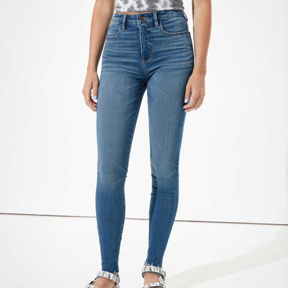 American Eagle Super Hi-Rise Jegging size 2